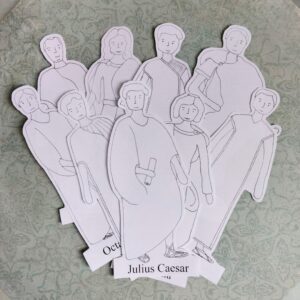 Julius Caesar Coloring Sheet Set
