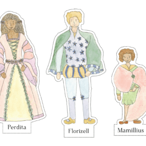 The Winter's Tale Painted Puppets