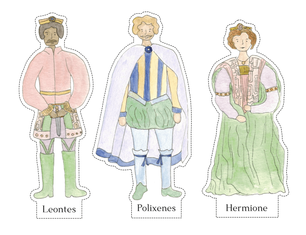 The Winter's Tale Painted Puppets - Image 2